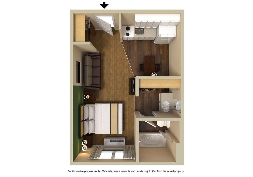 Extended Stay America Suites - Tampa - Airport - N Westshore Blvd Room photo